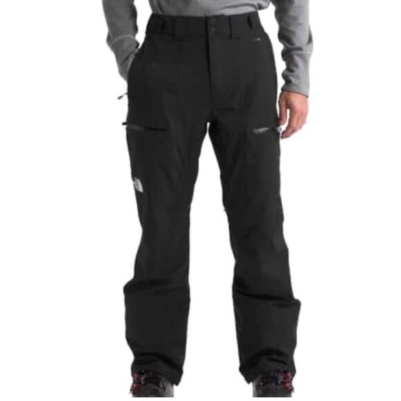 The North Face HyVent Mens Black Snow Pants With Suspenders.Size Medium - Picture 2 of 15